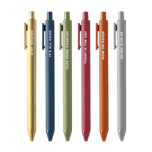 Now or Never Jotter Pen Set