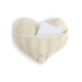 Cream Cable Knit Warm Heart