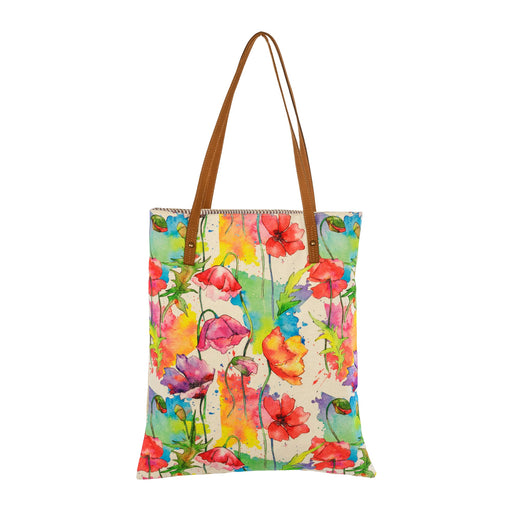 Wild Poppy Book Bag