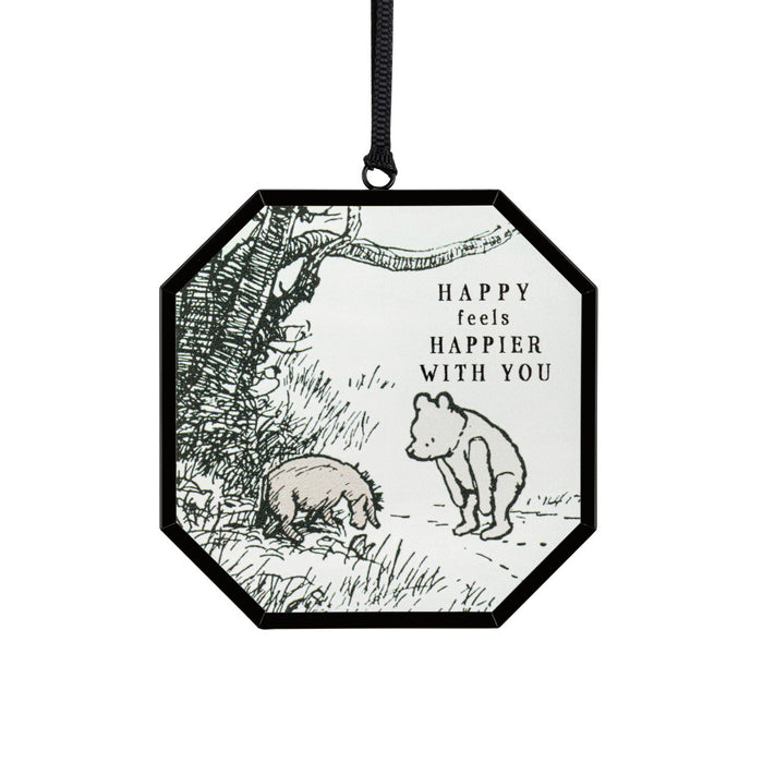 Winnie-the-Pooh Happier with You Suncatcher