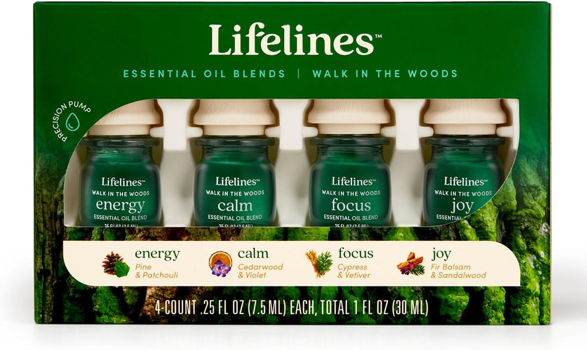 Lifelines Walk in The Woods Essential Oil Blend Set