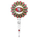 San Francisco 49ers NFL Wind Spinner Mini Set