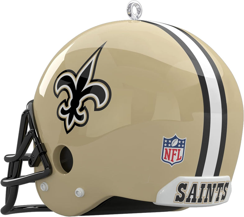 NFL New Orleans Saints Helmet Ornament With Sound