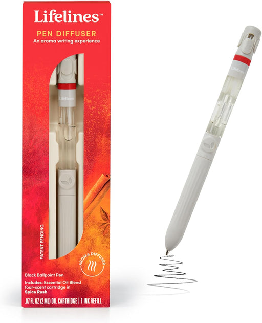 Lifelines Pen Diffuser in Spice Rush Essential Oil Blends