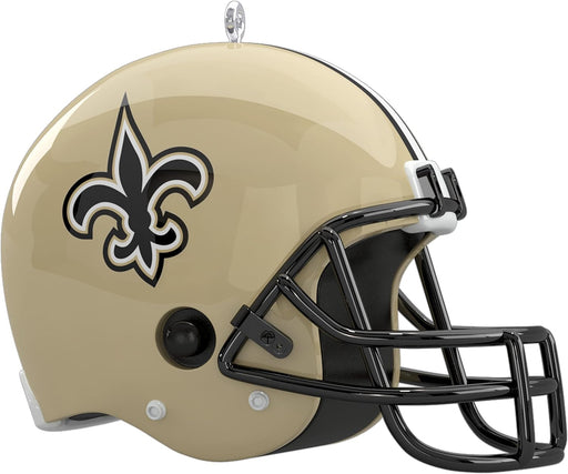 NFL New Orleans Saints Helmet Ornament With Sound