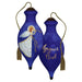 Joyeux Noel Ileana Oakley Hand Painted Blown Glass Ornament