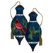 Birch Cardinal Julie Oldham Hand-Painted Blown Glass Ornament