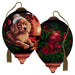Furry And Bright Claudia McKinney Hand- Painted Blown Glass Ornament