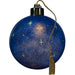O Holy Night Holy Family Stained Glass Light Up Hand-Painted Blown Glass Ornament