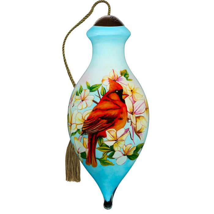 Your Wings Were Ready But Our Hearts Were Not Greg Giordano Hand-Painted Blown Glass Ornament