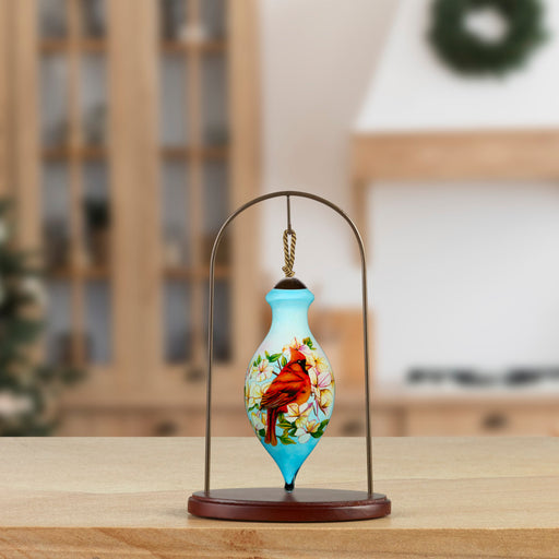 Your Wings Were Ready But Our Hearts Were Not Greg Giordano Hand-Painted Blown Glass Ornament