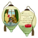 Classic Pooh A Gift From The Heart Pooh Piglet Tigger Hand-Painted Blown Glass Ornament