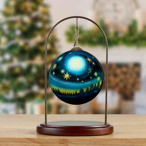 Peace On Earth Starry Night Ornament