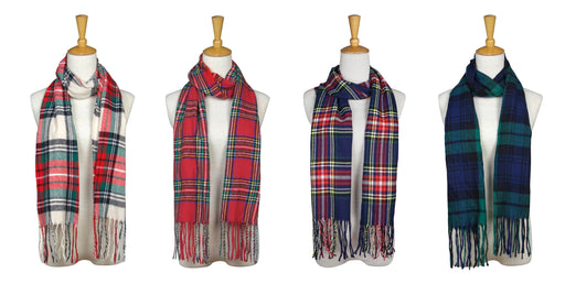 Evergreen Plaid Scarf