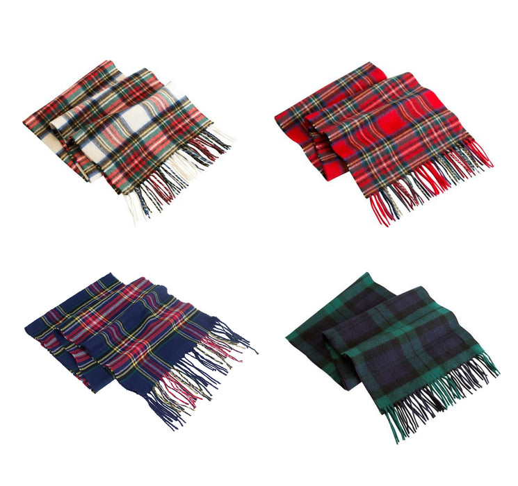 Evergreen Plaid Scarf