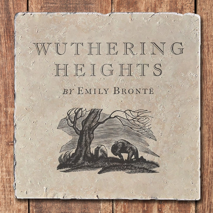 Emily Bronte's Wuthering Heights Classic Book Coaster