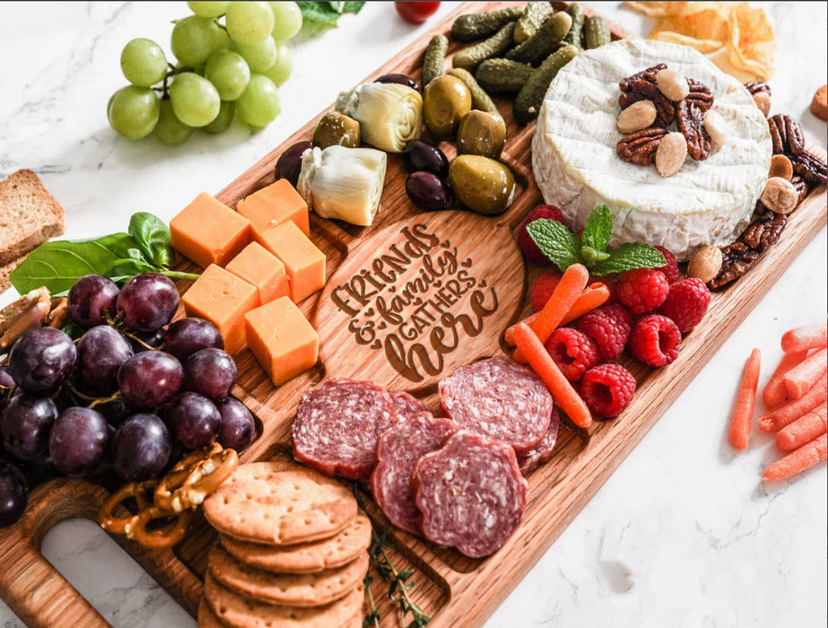 Sectional Charcuterie Serving Tray