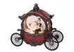 9" Halloween Glitter Skeleton Carriage