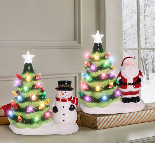 Light Up Santa and Tree