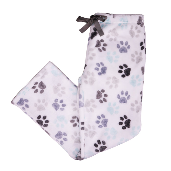 Velvety Fleece Paw Print Pajama Pants Trudy s Hallmark