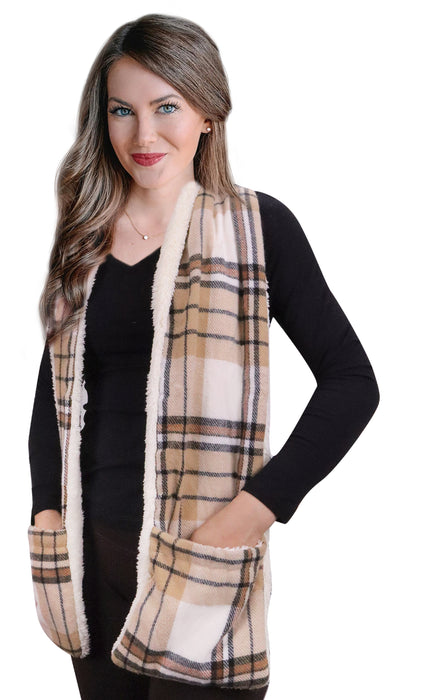 Basic Ultra Plaid Heated Scarf