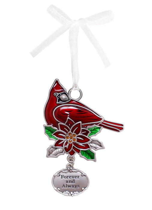 Pewter Cardinal Bereavement Ornament