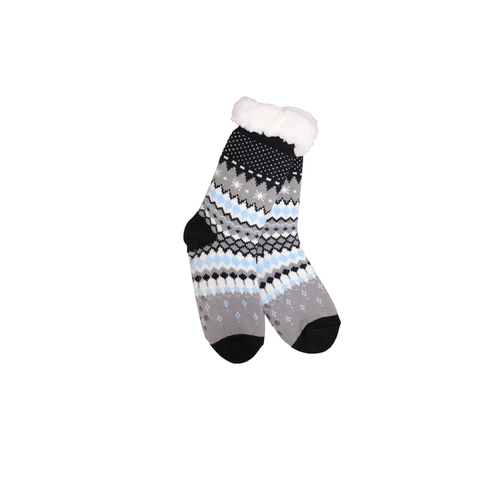 Paw Print Paradise Thermal Slipper Socks