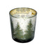 Mercury Glass Pine Forest Candle