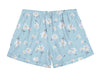 Blue Daisy Shorts Pajama Set