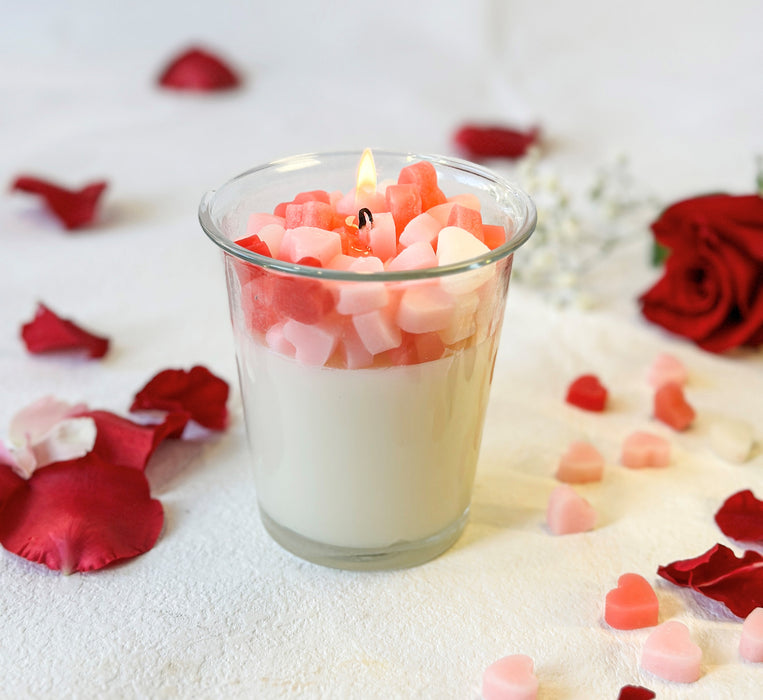 Valentine's Day Dessert Candle