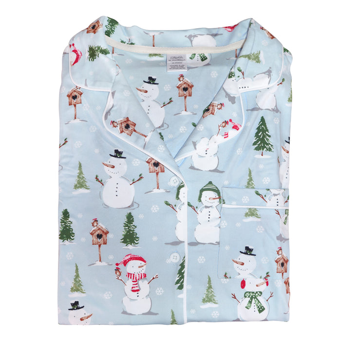 Winter Wonderland Button Down Loungewear Set