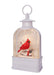 Cardinal Snowfall Dome Glitter Lantern with Sublimation