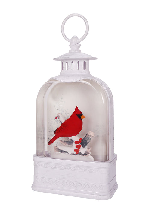 Cardinal Snowfall Dome Glitter Lantern with Sublimation