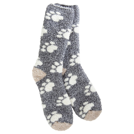 World's Softest Socks Fireside Socks - Pawprint 