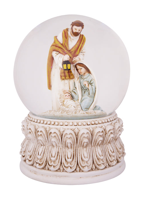 Nativity Musical Vintage Winter Wonder Water Globe