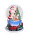 Santa Checking His List Musical Water Globe