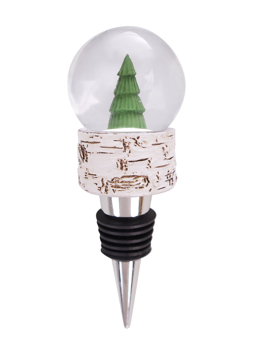 Evergreen Tree Water Globe Bottle Topper