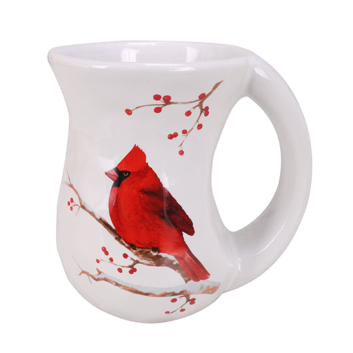 Cardinal & Holly Cozy Mug