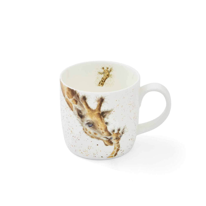 Mug with a giraffe design on a white background