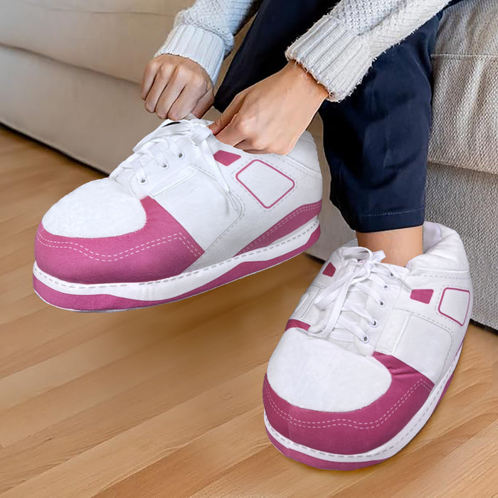 Oversized Sneaker Slipper - Pink Power