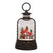 Christmas Cardinal Birdhouse Glitter Lantern