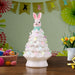 8" LED Ceramic Easter Bunny Tree