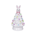 8" LED Ceramic Easter Bunny Tree