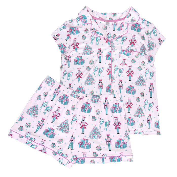 Sugarplum Nutcracker Short Sleeve Lounge Set