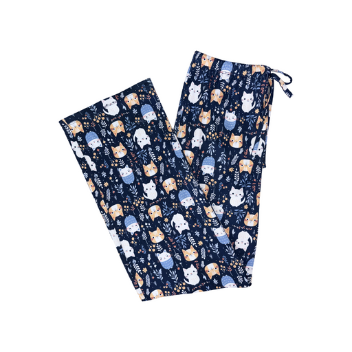 Navy Kitten Garden Lounge Pants