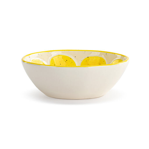 Lemon Shaped Ceramic Mini Bowl