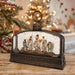 Starry Night Nativity Glitter Lantern