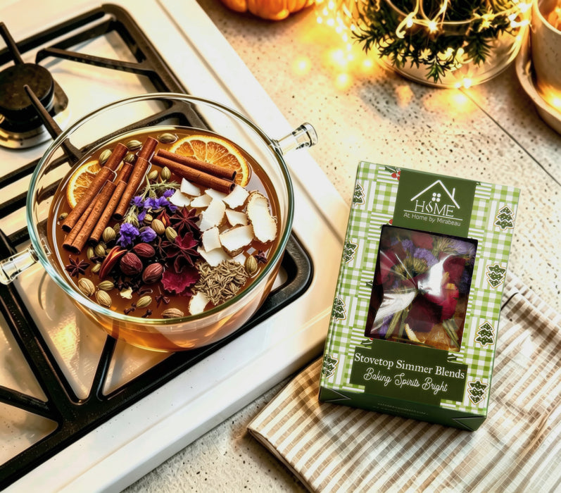 Baking Spirits Bright Glass Simmer Pot Gift Set