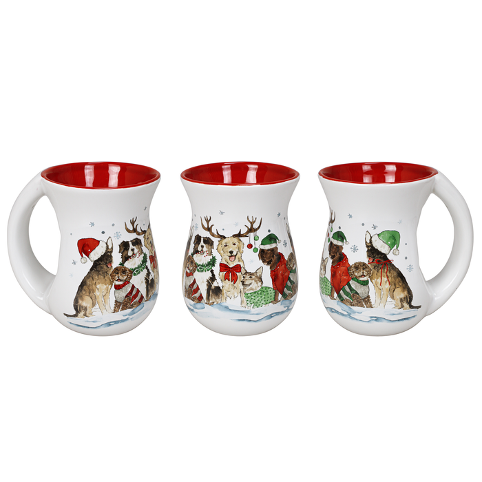 Happy Paw-lidays Dog Cozy Mug
