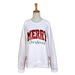 Merry Christmas Glitter Letter Sweatshirt